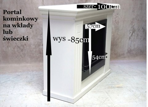 H-P OBUDOWA KOMINKOWA PORTALOWA - KLASYCZNY STYL ANGIELSKI PORTAL