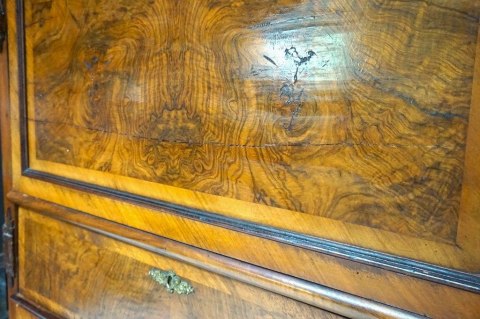 H-P UNIKATOWA SZYFONIERA SEKRETERA Z MNÓSTWEM SKRYTEK BIEDERMEIER