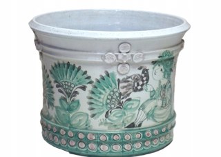 H-P WIELKA Potężna Donica BJØRN WIINBLAD 56cm Ceramika Vintage