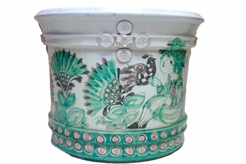 H-P WIELKA Potężna Donica BJØRN WIINBLAD 56cm Ceramika Vintage