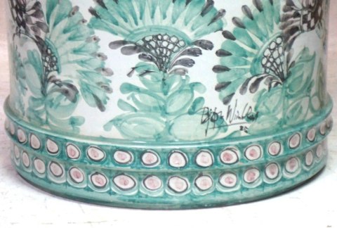 H-P WIELKA Potężna Donica BJØRN WIINBLAD 56cm Ceramika Vintage