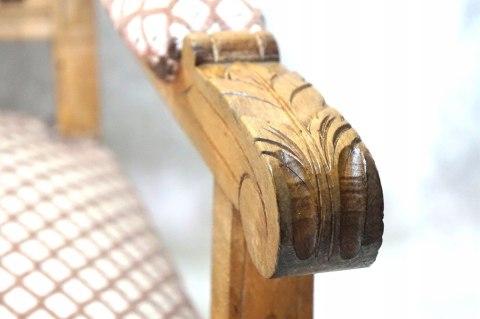 H-P EFEKTOWNA SOFA KANAPA W STYLU LUDWIKA XVI KLASYCZNA ELEGANCJA