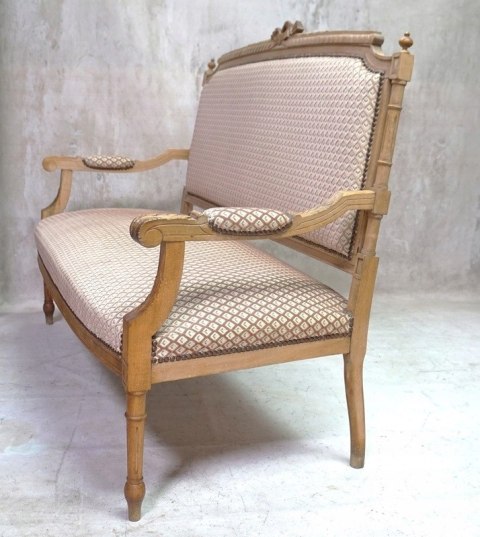 H-P EFEKTOWNA SOFA KANAPA W STYLU LUDWIKA XVI KLASYCZNA ELEGANCJA
