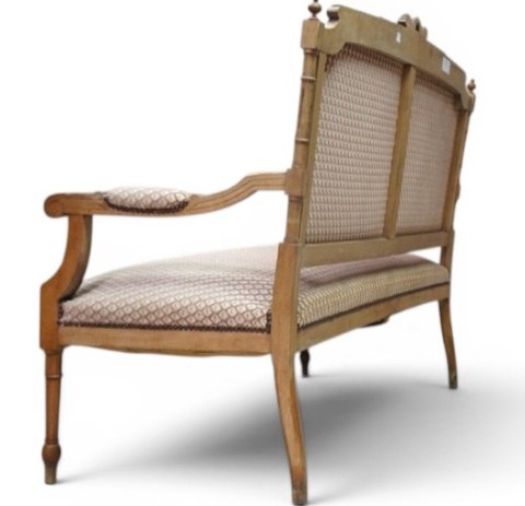 H-P EFEKTOWNA SOFA KANAPA W STYLU LUDWIKA XVI KLASYCZNA ELEGANCJA