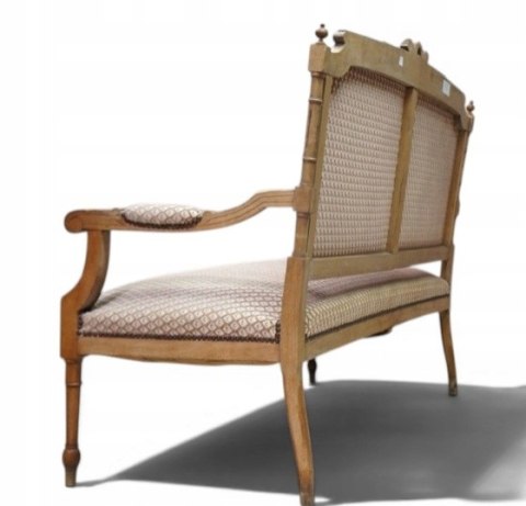 H-P EFEKTOWNA SOFA KANAPA W STYLU LUDWIKA XVI KLASYCZNA ELEGANCJA