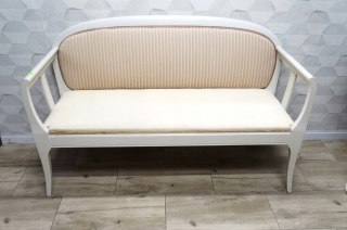 H-P SOFA KANAPA GUSTAWIAŃSKA BIAŁA do renowacji /s