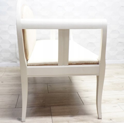 H-P SOFA KANAPA GUSTAWIAŃSKA BIAŁA do renowacji /s