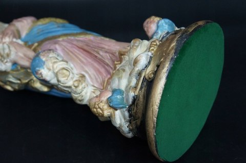 H-P STARA FIGURA MATKA BOSKA Z DZIECIĄTKIEM NOTRE DAME DES VICTOIRES ANTYK