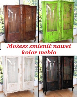 H-P WITRYNA BIBLIOTEKA MAHONIOWA GODNA RATUNKU -ZOBACZ