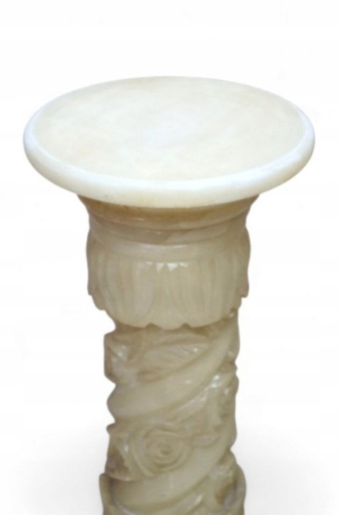 H-P WSPANIAŁA KOLUMNA ALABASTER PIEDESTAŁ WYSOKA 98cm