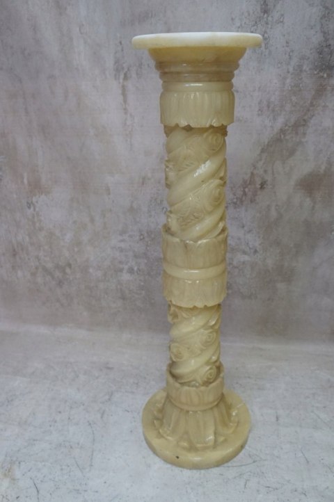 H-P WSPANIAŁA KOLUMNA ALABASTER PIEDESTAŁ WYSOKA 98cm