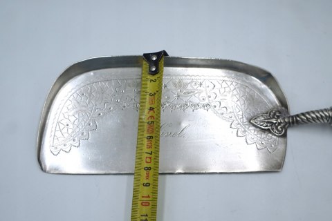 H-P ANTYCZNA ŁYŻKA DO ZBIERANIA OKRUCHÓW ZE STOŁU Mappin & Webb