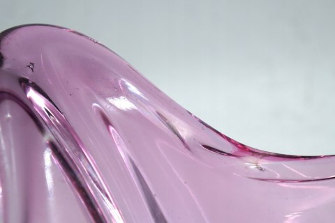 H-P WIELKA SZKLANA NIEPOWTARZALNA PATERA MURANO 51cm z Wenecji