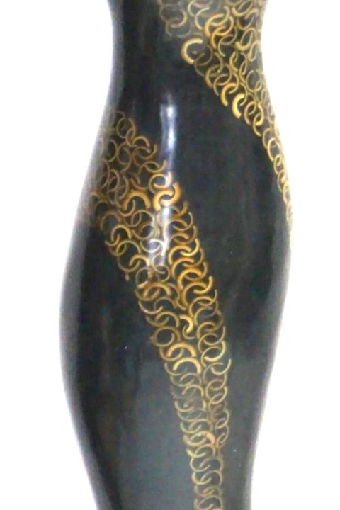 H-P WIELKO DEKORACYJNY WAZON DREWNIANY Z BALSY 102cm CUDNY