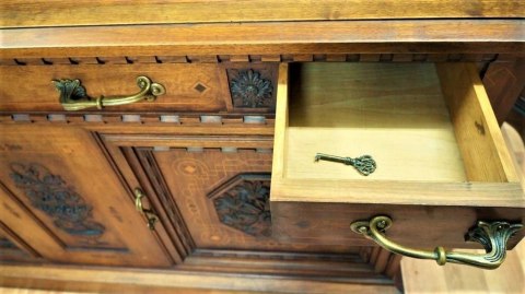 H-P WŁOSKIE DZIEŁO STOLARZY - KREDENS UNIKAT