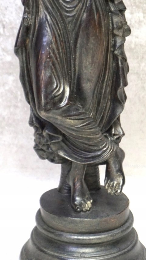 H-P WYSOKA DUŻA FIGURA RZYMIANKA - ALABASTER BARWIONY 63cm