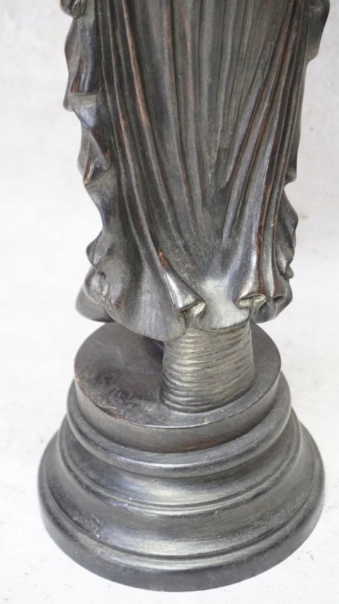H-P WYSOKA DUŻA FIGURA RZYMIANKA - ALABASTER BARWIONY 63cm