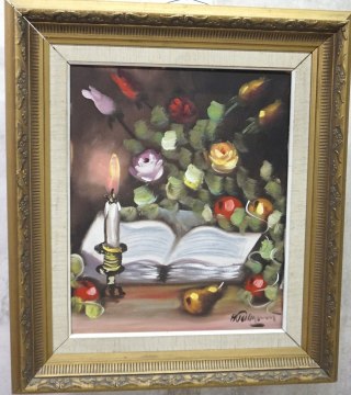 H-P HUGO PALMQUIST (1908-1944) - MARTWA NATURA KSIĄŻKĄ i ŚWIECĄ