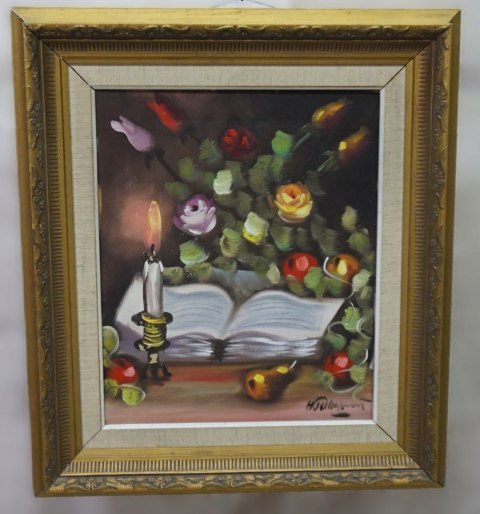 H-P HUGO PALMQUIST (1908-1944) - MARTWA NATURA KSIĄŻKĄ i ŚWIECĄ