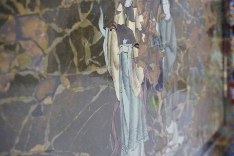 H-P ORIENTALNA KOMODA SZAFA - CHINY JAPONIA - UNIKATOWA malowana