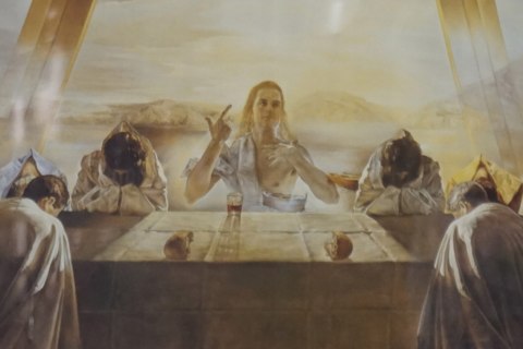 H-P PLAKAT W RAMIE Salvador Dali OSTATNIA WIECZERZA