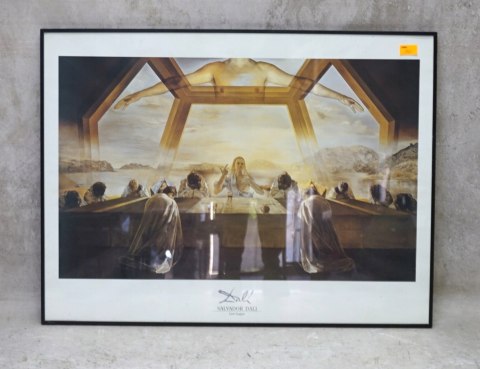 H-P PLAKAT W RAMIE Salvador Dali OSTATNIA WIECZERZA