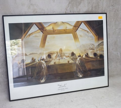 H-P PLAKAT W RAMIE Salvador Dali OSTATNIA WIECZERZA