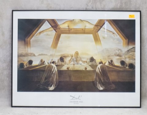 H-P PLAKAT W RAMIE Salvador Dali OSTATNIA WIECZERZA