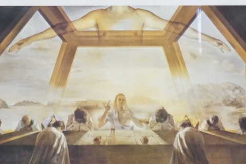 H-P PLAKAT W RAMIE Salvador Dali OSTATNIA WIECZERZA