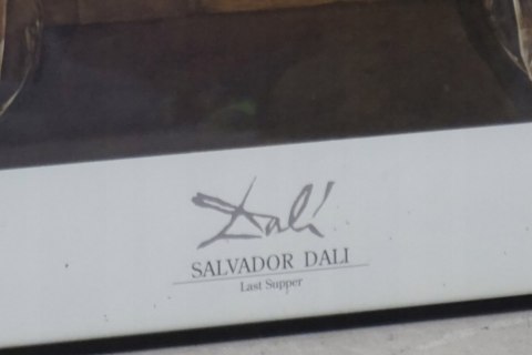 H-P PLAKAT W RAMIE Salvador Dali OSTATNIA WIECZERZA