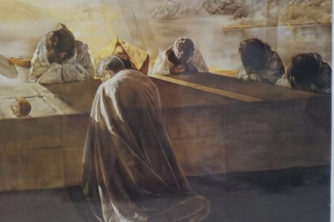 H-P PLAKAT W RAMIE Salvador Dali OSTATNIA WIECZERZA