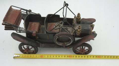 H-P Metalowy Zabytkowy Model Samochód - Cabrio - Vintage