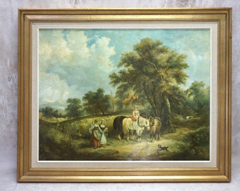 H-P WIEJSKA SIELANKA w/g Francis Wheatley (British, 1747-1801)