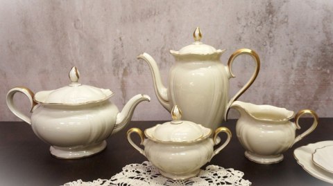 H-p ROSENTHAL VICTORIA KONACH SERWIS kawa ecru