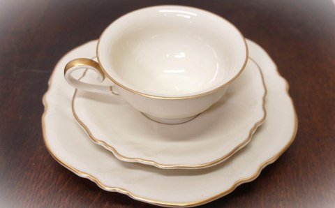 H-p ROSENTHAL VICTORIA KONACH SERWIS kawa ecru
