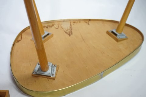 H-P KULTOWY KWIETNIK STOLIK PRL Mid-Century Modern