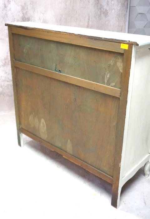 H-P STYLOWY SEKRETARZYK LUDWIKOWSKI - SHABBY CHIC STYL PROWANSALSKI BIELONY
