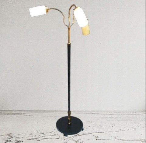 H-P UNIKATOWA LAMPA PODŁOGOWA lata 50-60 / PRL 3 ramiona