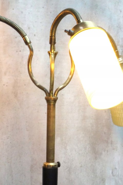 H-P UNIKATOWA LAMPA PODŁOGOWA lata 50-60 / PRL 3 ramiona
