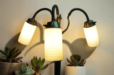 H-P UNIKATOWA LAMPA PODŁOGOWA lata 50-60 / PRL 3 ramiona
