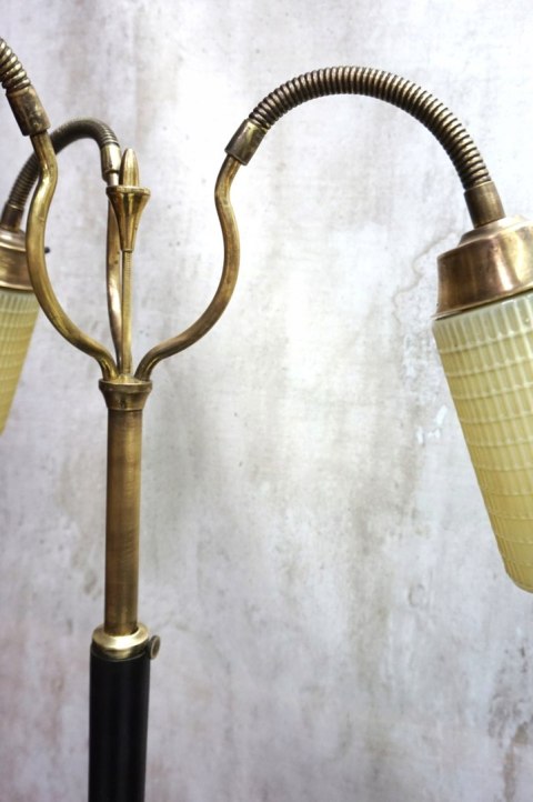 H-P UNIKATOWA LAMPA PODŁOGOWA lata 50-60 / PRL 3 ramiona