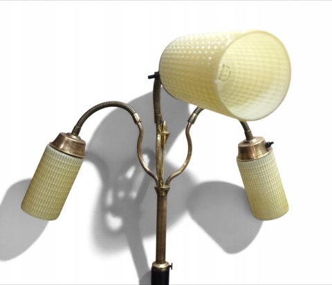 H-P UNIKATOWA LAMPA PODŁOGOWA lata 50-60 / PRL 3 ramiona