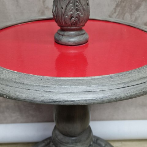 H-P WSPANIAŁĄ STOJĄCA LAMPA ZE STOLIKIEM /s
