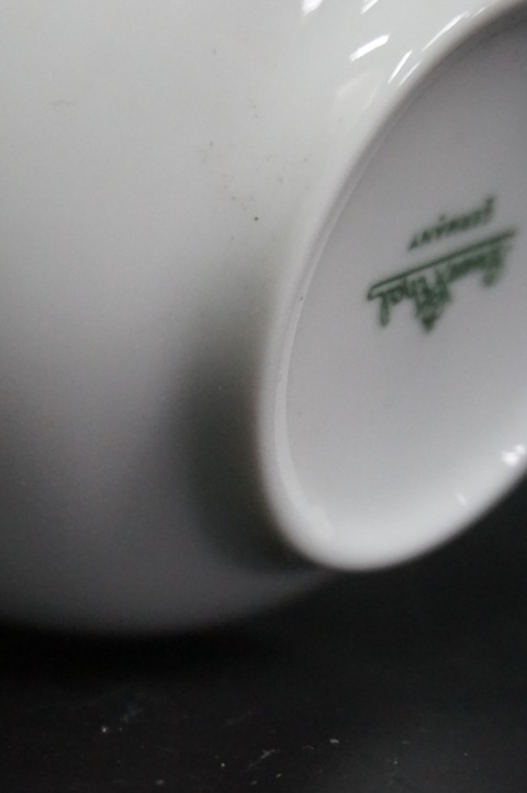 H-P KOMPLET 6 PORCELANOWYCH BULIONÓWEK ROSENTHAL GERMANY BIAŁE