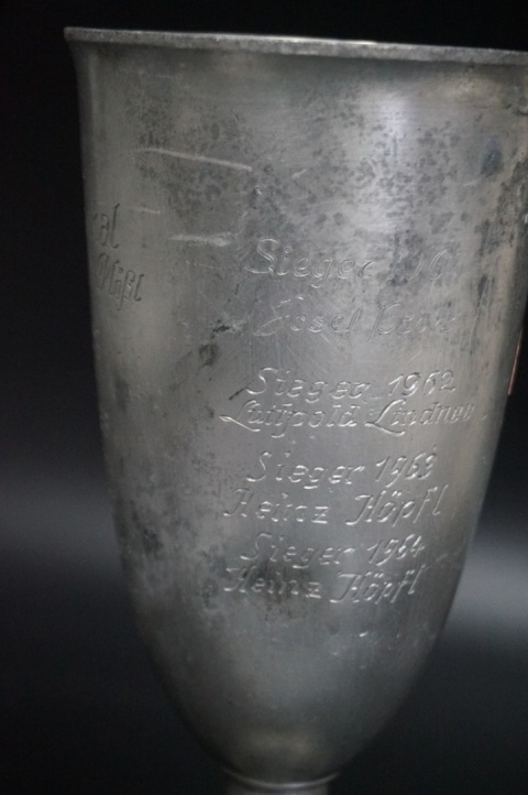 H-P STARY NIEMIECKI PUCHAR PRZECHODNI 1957-1964 LANDRAT PFÖSL BAWARIA