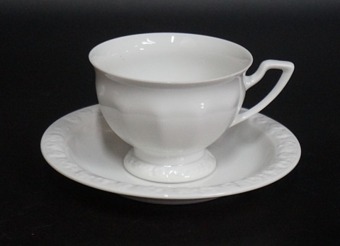 H-P FILIŻANKI ROSENTHAL BIAŁA MARIA CLASSIC ROSE 6 szt KOMPLET DO KAWY HERBATY