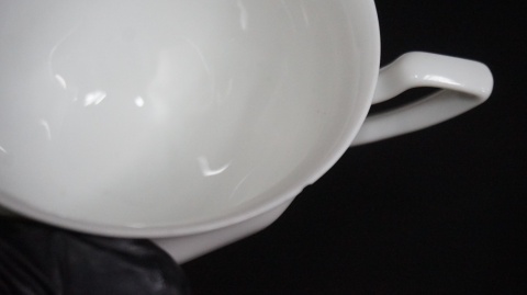 H-P FILIŻANKI ROSENTHAL BIAŁA MARIA CLASSIC ROSE 6 szt KOMPLET DO KAWY HERBATY