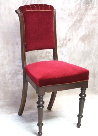 H-P STYLOWE KRZESŁO ANTYK BIEDERMEIER DO BIURKA TOALETKI
