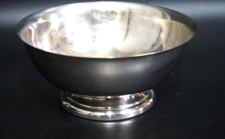 H-P SREBRZONA MISA PATERA SHERIDAN TAUNTON SILVERSMITHS EP BRASS