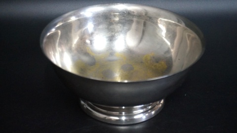 H-P SREBRZONA MISA PATERA SHERIDAN TAUNTON SILVERSMITHS EP BRASS